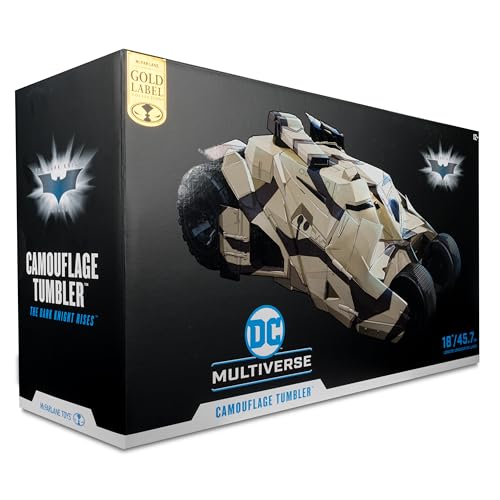 Rovinta | DC Multiverse Camouflage Tumbler – The Dark Knight Rises (Gold Label)