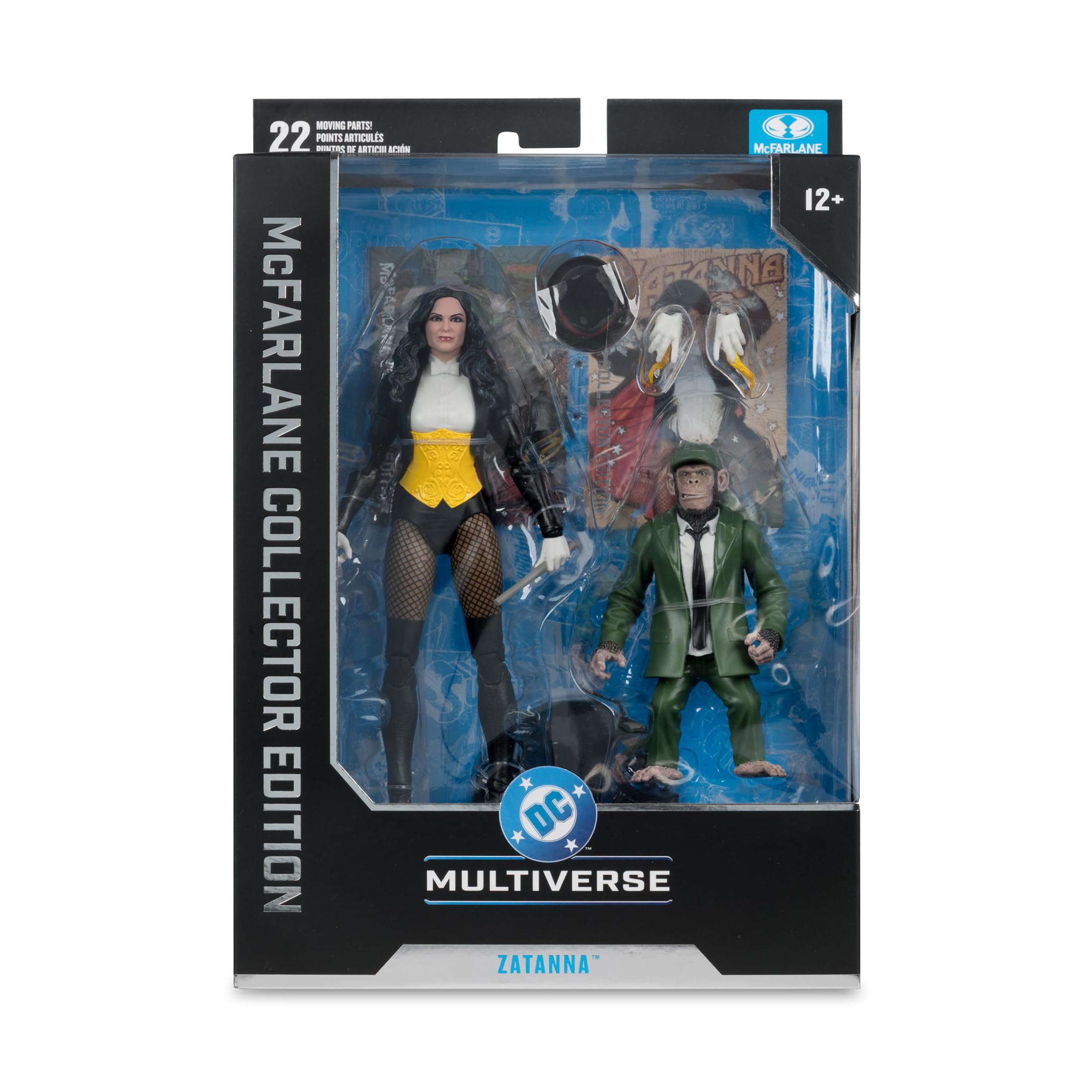 Rovinta | DC Multiverse Zatanna (DC Classic) 7" Action Figure – McFarlane Collector Edition #53