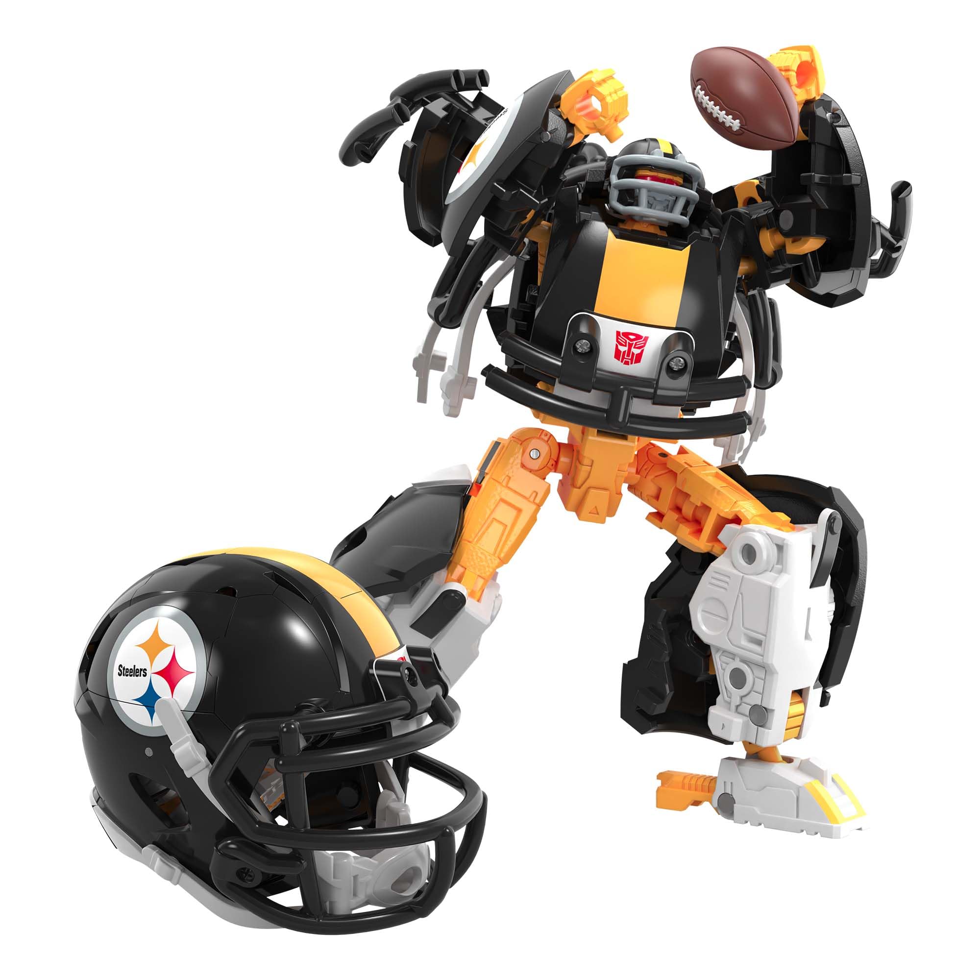 Rovinta | Transformers NFL Pittsburgh Steelers Steelsmash 5.5" Action Figure