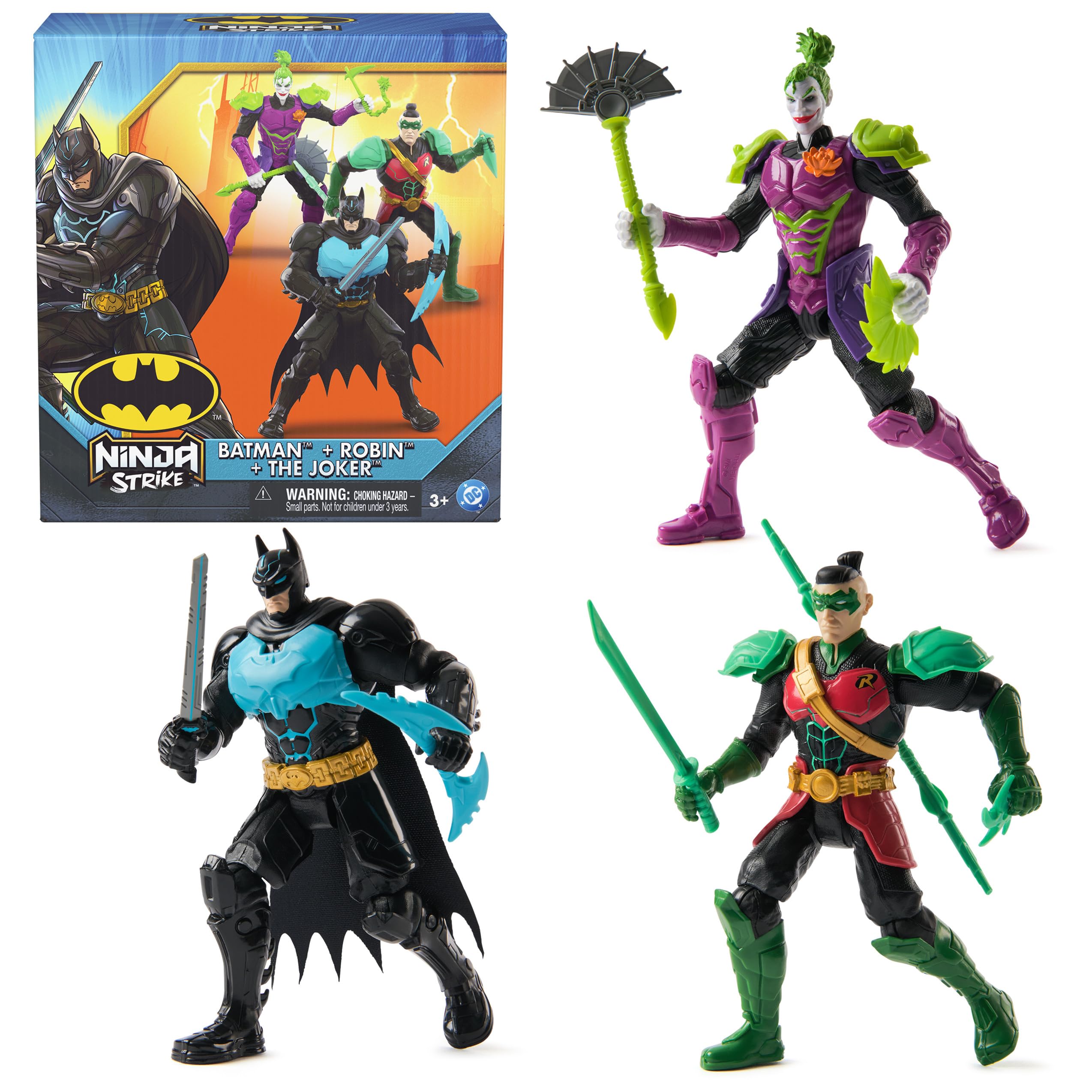 Rovinta | Batman Ninja Strike 6" Battle 3-Pack Action Figures
