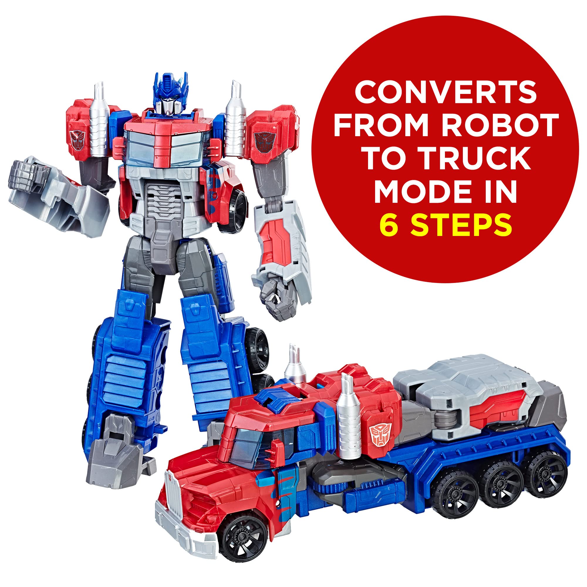 Rovinta | Transformers Heroic Optimus Prime 11" Action Figure – Cyber Commander Series