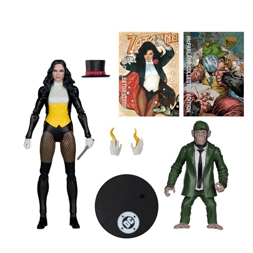 Rovinta | DC Multiverse Zatanna (DC Classic) 7" Action Figure – McFarlane Collector Edition #53