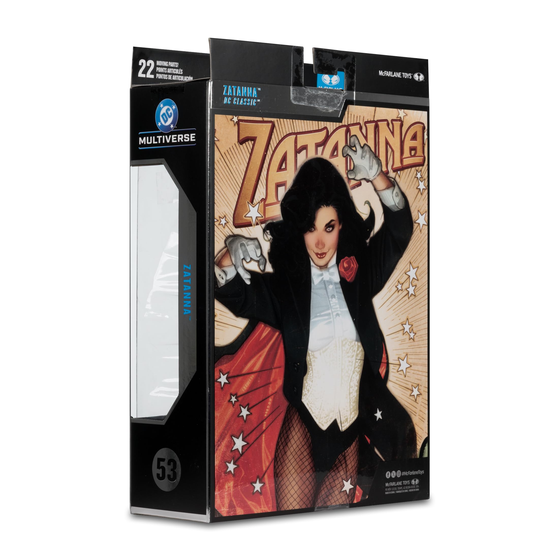 Rovinta | DC Multiverse Zatanna (DC Classic) 7" Action Figure – McFarlane Collector Edition #53
