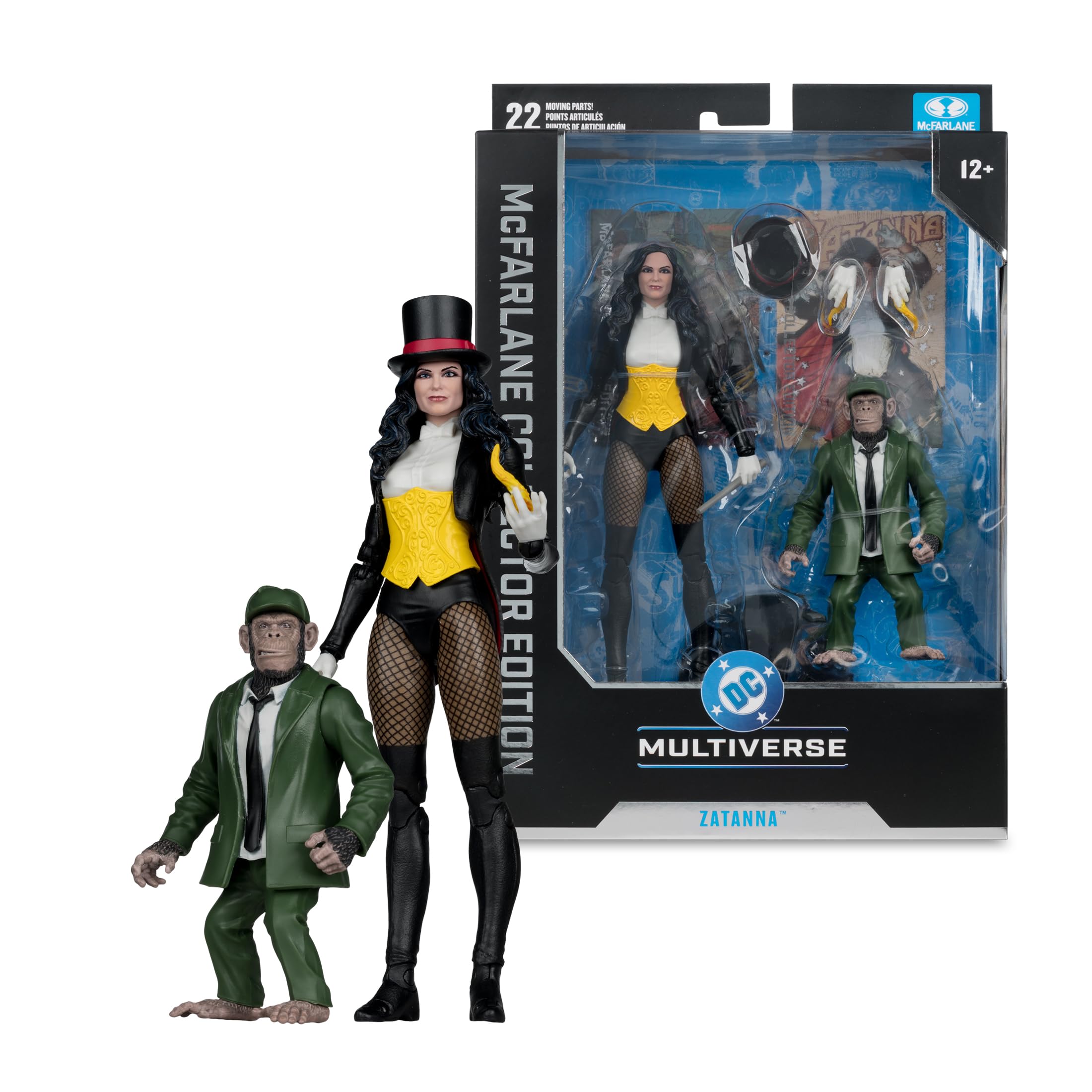 Rovinta | DC Multiverse Zatanna (DC Classic) 7" Action Figure – McFarlane Collector Edition #53