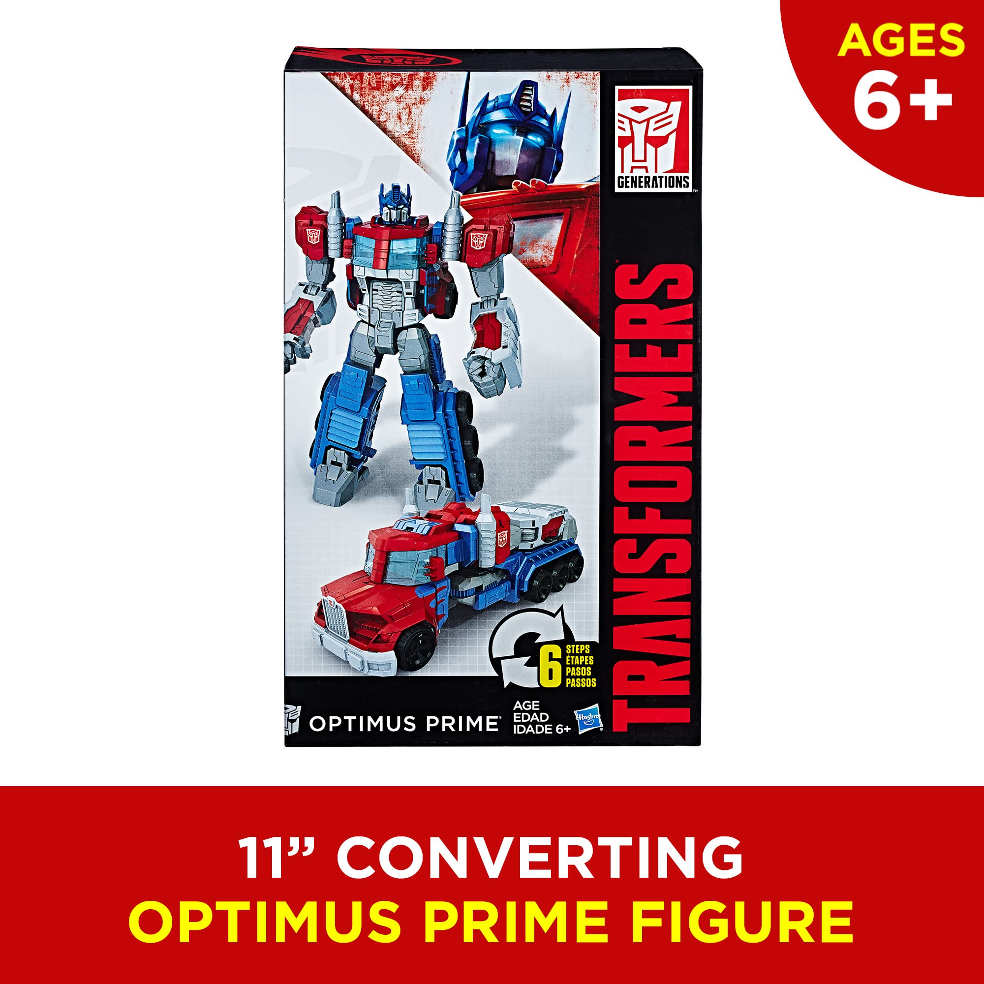 Rovinta | Transformers Heroic Optimus Prime 11" Action Figure – Cyber Commander Series